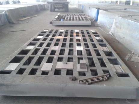 上海龍門(mén)銑床身鑄件